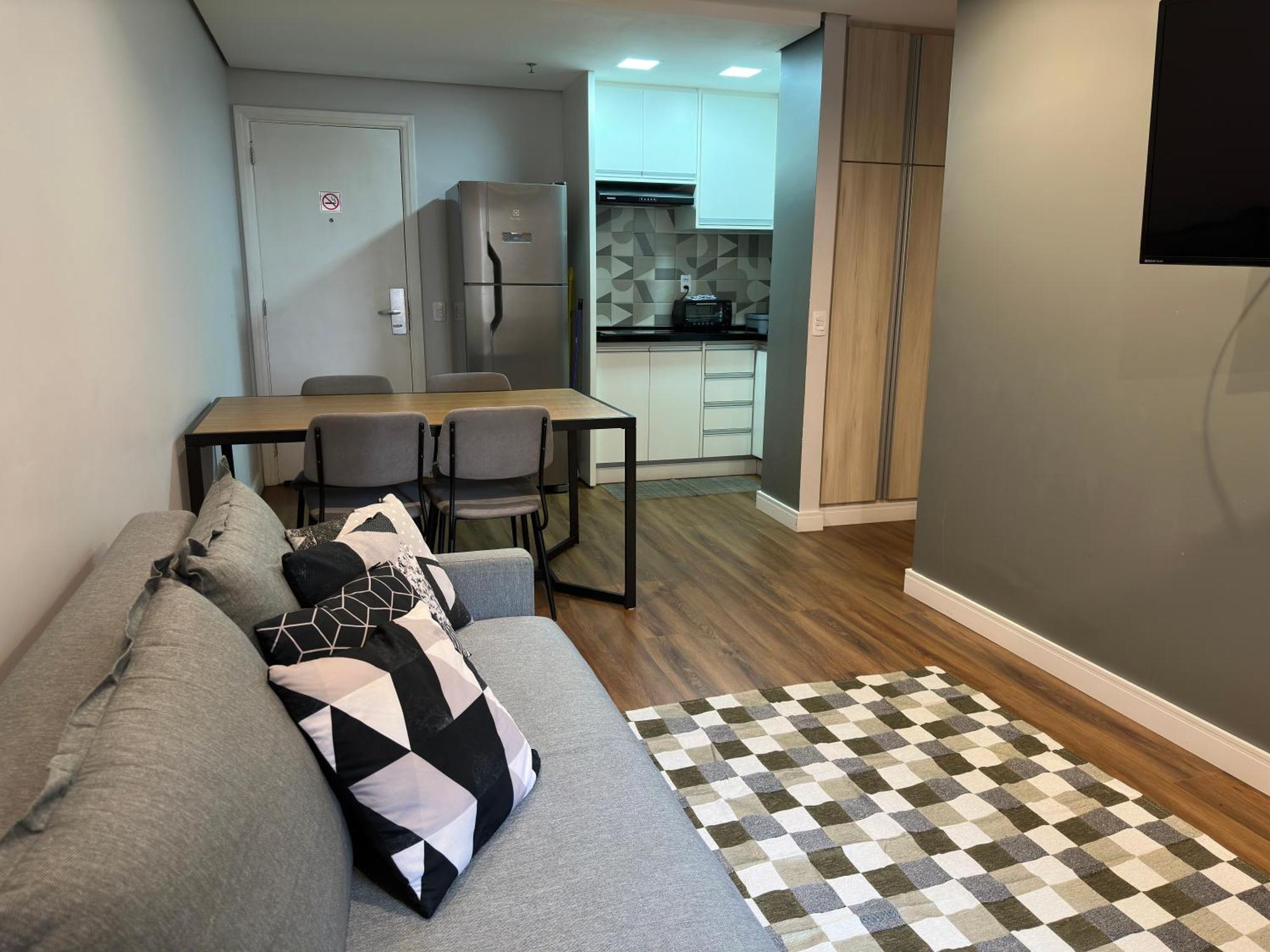 Apartamento Flat- Timesquare - Sala E Coz - Moema São Paulo